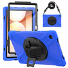 Etui do Samsung Galaxy Tab A11 Plus 10.9 2025 / A9 Plus - Pancerne z szybką, uchwytem i paskiem