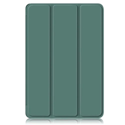 Etui z klapką Clear do Lenovo Tab K11 Plus 11.45 / Lenovo K11 Plus, zielone - ochronne z podstawką