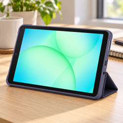 Etui Smart do Galaxy Tab A11 X135/X133 A9 SM-X115/SM-X110 z klapką - fioletowe