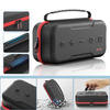 Etui podróżne walizka torba do Nintendo Switch 1, czerwone - ochronne z podstawką, dostęp do portów i przycisków