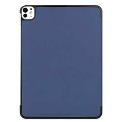 Etui Smart Case obudowa do iPad Pro 11 Gen 5 A2836 A2837 A3006 / Gen. 5 A2836, granatowe - ochronne