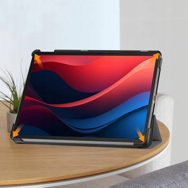 Etui Graficzne z klapką do Lenovo Tab K11 Plus 11.45 / Lenovo K11 Plus - ochronne z podstawką