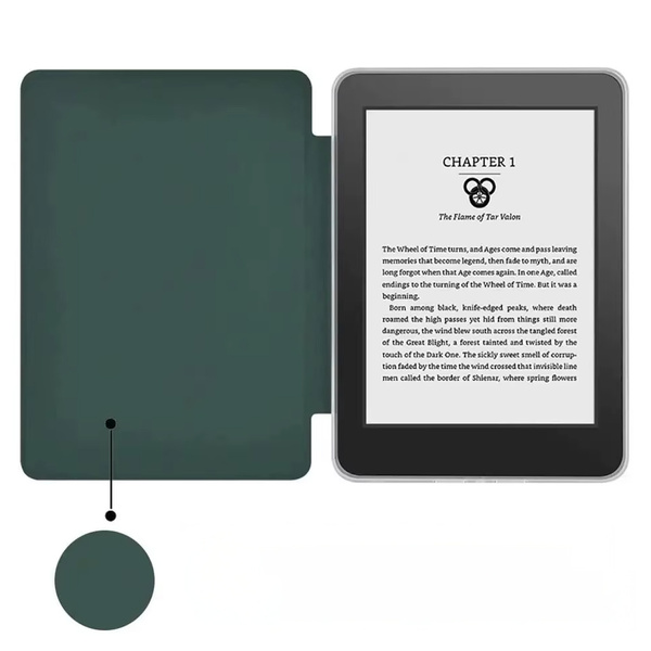 Etui Acrylic do Kindle Paperwhite 6 / Kindle Paperwhite Colorsoft / Signature Edition 2024 7, granatowe - ochronne