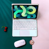 Etui z klawiaturą myszką do Apple iPad 7 / Apple iPad 8 / 9 10.2 2019 / Apple iPad 20, niebieskie - ochronne