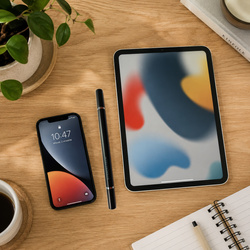 Precyzyjny rysik 2w1 z długopisem stylus pen do tabletu telefonu, czarny