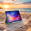 Etui do Xiaomi Redmi Pad 2 11 2025 - przezroczyste z miejscem na rysik i podstawką, zielone
