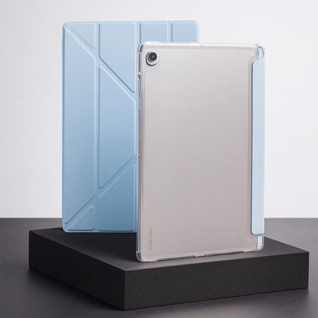 Etui Clear Trifold Galaxy Tab S6 Lite 22/24 - Blue
