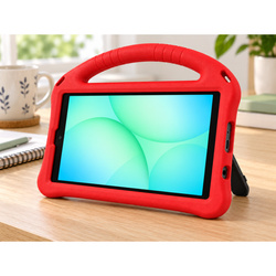 Etui pancerne Funcolor do Galaxy Tab A11 X135/ X133 A9 SM-X115/ SM-X110 - czerwone