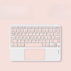 Etui z klawiaturą Bluetooth do Redmi Pad 2 11 2025, różowe - ochronne z podstawką, dostęp do portów i przycisków