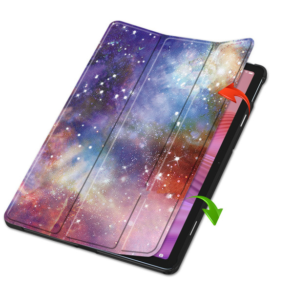 Etui Graficzne do Lenovo Tab 10.1 2025 z klapką - ochronne z podstawką