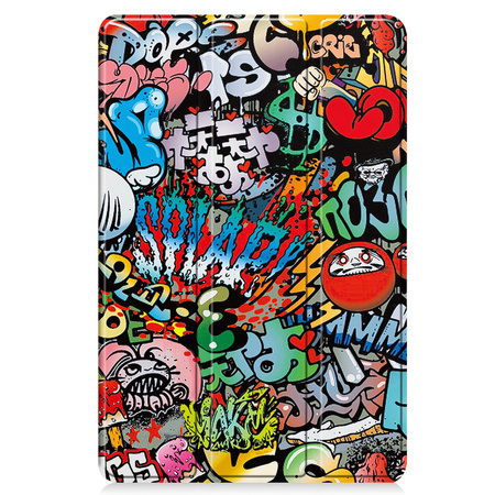 Etui GRAFICZNE do Lenovo Tab 10.1 2025 TB311FU TB311XU ZAEH0040PL z klapką