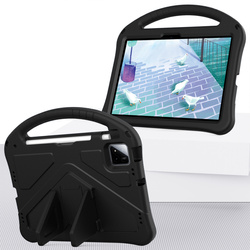 Etui FunColor do Xiaomi Pad 7 / Pad 7 Pro 11.2 pancerne / Xiaomi Pad 7 Pro, czarne - ochronne z podstawką