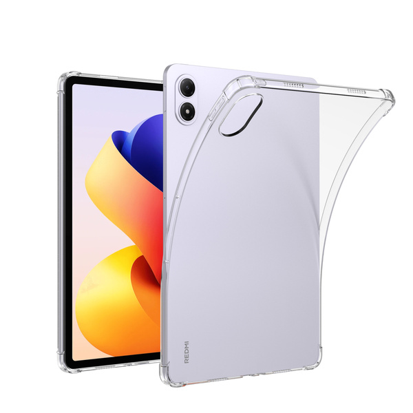 Etui do Xiaomi Redmi Pad 2 Pro 12.1 2025 / Poco Pad M1 silikonowe plecki / Poco Pad M1 - ochronne z podstawką