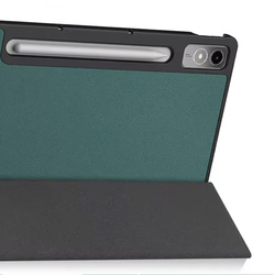 Etui Smart Case do Lenovo Tab P12 12.7 TB370 2023 / Tab P12 TB370, zielone - ochronne z podstawką