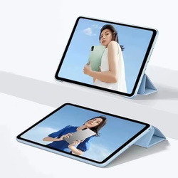 Etui Smart do Lenovo Idea Tab Pro / Pro MT 2025, niebieskie - ochronne z podstawką, dostęp do portów i przycisków