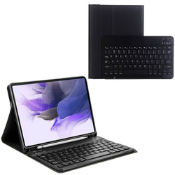 Etui z klawiaturą do Samsung Galaxy Tab S7 / S7 Plus, czarne - ochronne z podstawką