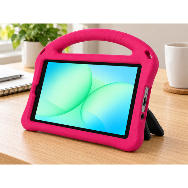 Etui pancerne Funcolor do Galaxy Tab A11 X135/ X133 A9 SM-X115/ SM-X110 - różowe