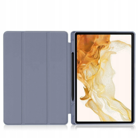 Etui Smart pencil TPU do Samsung Galaxy Tab S10+ S10 Plus (Fioletowe)