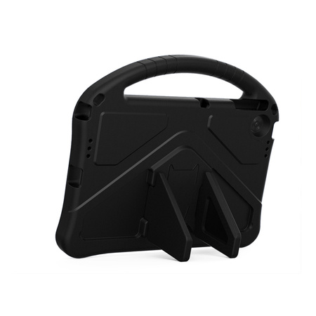 Etui FunColor do Lenovo Tab 10.1 2025, czarne - ochronne z podstawką, dostęp do portów i przycisków