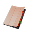 Etui Smart z klapką do Lenovo Tab K11 Plus 11.45 / Lenovo K11 Plus, różowe złoto - ochronne z podstawką