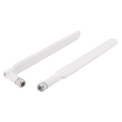 2x Antena wzmacniająca sygnał do routera Lte Huawei B593 E5186 B525, biały
