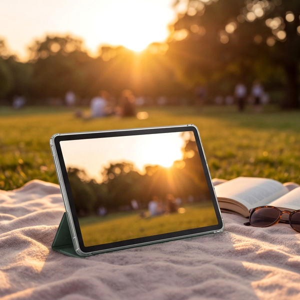 Etui do Samsung Galaxy Tab A11+ Plus 10.9 2025 / A9+ Plus 11 2023 TriFold - z podstawką i miejscem na rysik