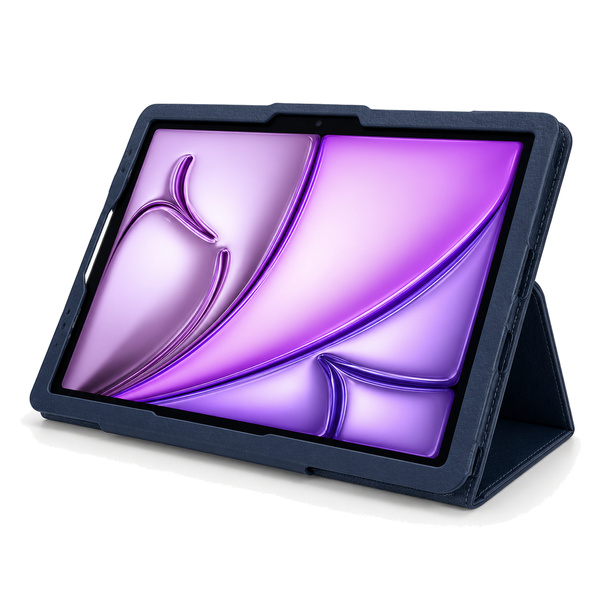 Etui do Apple iPad Air 11 M4 M3 M2 2026/ 25/ 24 gen. 8/7 z klapką - granatowe