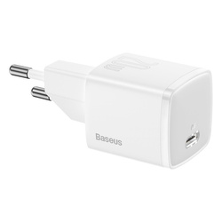 Ładowarka sieciowa szybka zasilacz Baseus Cube 20W USB-C - biała
