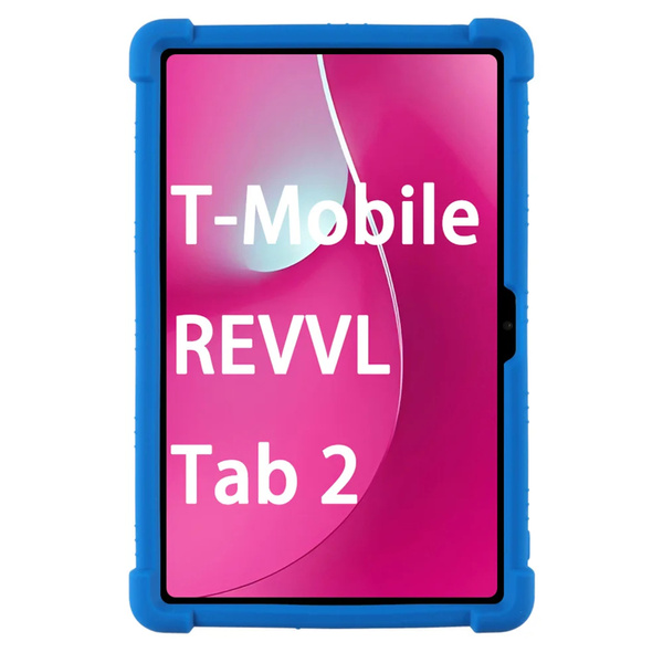 Etui Armor do T-Mobile T Tablet 2 10.1 5G 2025 pancerne, niebieskie - ochronne z podstawką