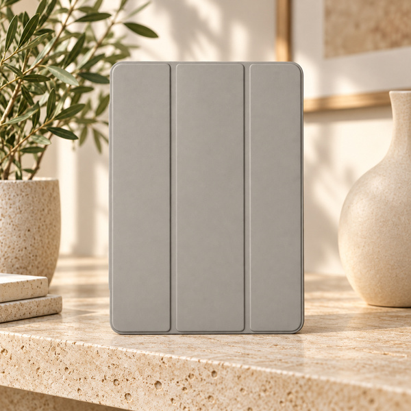 Etui Trifold do Galaxy Tab S10 Lite 10.9/ S10 FE/ S9 FE/ S9/ S8 z miejscem na rysik - szare