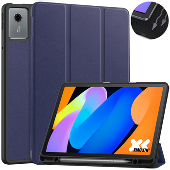 Etui z uchwytem na rysik do Lenovo Idea Tab 11 TB336FU TB336ZU ZAFR0378PL, granatowe