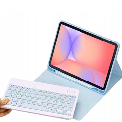 Etui z klawiaturą do Galaxy Tab S10 Lite 10.9 SM-X406 SM-X400 2025 - niebieskie