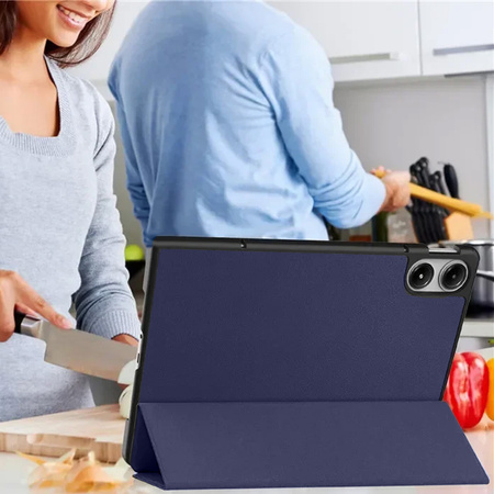 Etui SMART do Xiaomi Redmi Pad PRO 12.1 2024 z klapką podstawka budzenie, granatowe