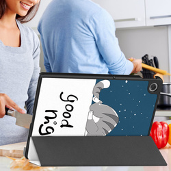 Etui Graficzne do Lenovo Tab 10.1 2025 z klapką - ochronne z podstawką