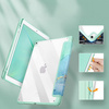 Etui Graficzne do Apple iPad 10.9 2022 Gen 10 / 11 2025 A16 Gen 11 z klapką, zielone - ochronne z podstawką