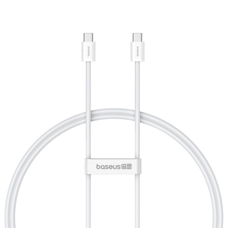 Kabel Baseus Superior Series ll USB-C 30W 480Mb / s 1m, biały