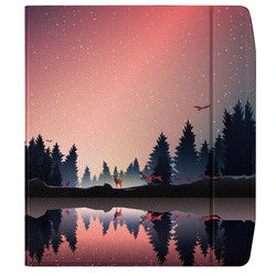Etui Smart graficzne czytnik do Pocketbook Era 7 PB700 Color - ochronne z podstawką, dostęp do portów i przycisków