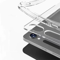 Etui Clear Pencil do Galaxy Tab S9 FE 10.9 SM / Galaxy Tab S9 FE 10.9 SM S10 / Samsung Galaxy Tab S9, czarne - ochronne