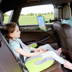 Uchwyt samochodowy na zagłówek 360° do tabletu telefonu na telefon tablet, czarny