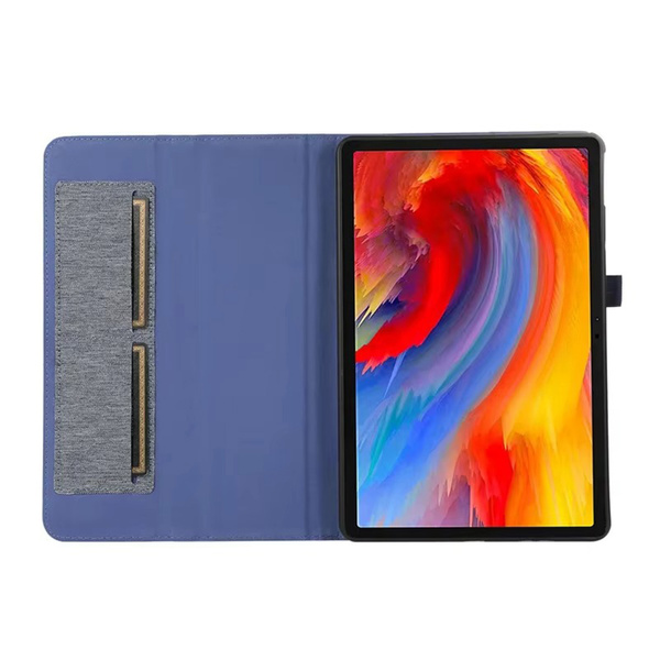Etui Slim do Lenovo Idea Tab 11" TB336FU TB336ZU ZAFR0378PL z klapką - niebieskie