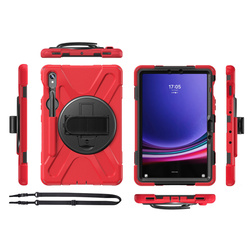 Etui pancerne Shockproof z uchwytem do Samsung Galaxy Tab S9 / S9 S10 / S7 - ochronne