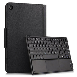 Etui z klawiaturą Bluetooth do Lenovo M10 Gen.2 / Lenovo M10 Gen.2 L / M10 Gen.2 X306, czarne - ochronne