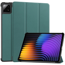 Etui Smart do Xiaomi Pad 7 / Pad 7 Pro 11.2 z klapką / Xiaomi Pad 7 Pro, zielone - ochronne z podstawką