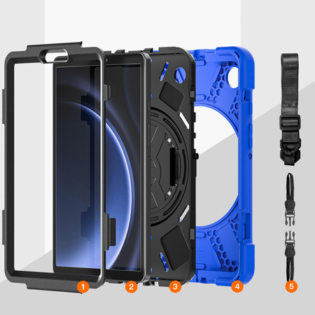 Etui Shockproof Galaxy Tab A9 8.7 2023 - Blue