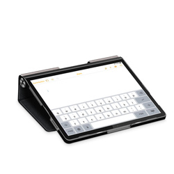 Etui Graphic do Lenovo Tab Plus, morelowe - ochronne z podstawką, dostęp do portów i przycisków