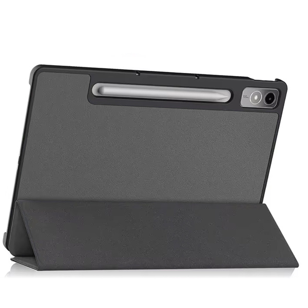 Etui Smart Case do Lenovo Tab P12 12.7 TB370 2023 / Tab P12 TB370, szare - ochronne z podstawką