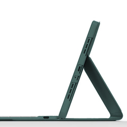 Etui z klawiaturą do Apple iPad Air 11 6 Gen M2 2024 / 7 Gen M3 2025 / iPad Air 11 Gen. 6 A2902, zielone - ochronne