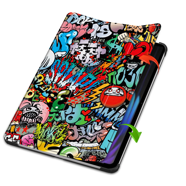 Etui Graficzne do Xiaomi Pad 7 / Pad 7 Pro 11.2 z klapką / Xiaomi Pad 7 Pro - ochronne z podstawką