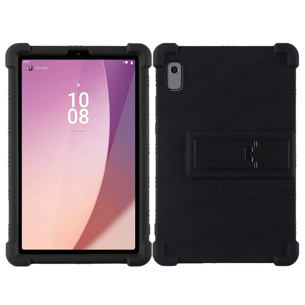 Etui pancerne Armor case do Lenovo Tab M9 2023 TB310, czarne - ochronne z podstawką, dostęp do portów i przycisków