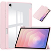 Etui CLEAR PENCIL do Samsung Galaxy Tab S11 11" SM-X730 SMX736 z klapką, różowe